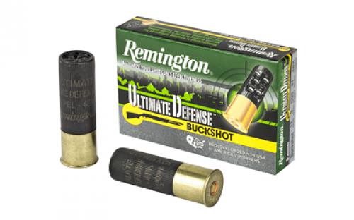 Remington Ultimate Defense, 12 Gauge 3, #4 Shotshell, 41 Pellets, 5 Round Box 20639