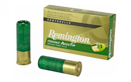 Remington AccuTip, 12 Gauge, 2.75, 385 Grain, Sabot Slug, 5 Round Box 20727