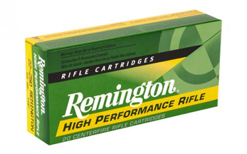 Remington High Performance, 22-250, 55 Grain, Pointed Soft Point, 20 Round Box 21311