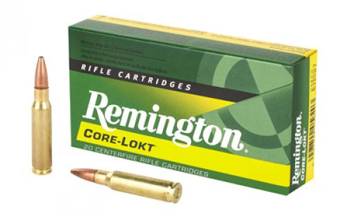 Remington Core Lokt, 308 Winchester, 180 Grain, Pointed Soft Point, 20 Round Box 21479