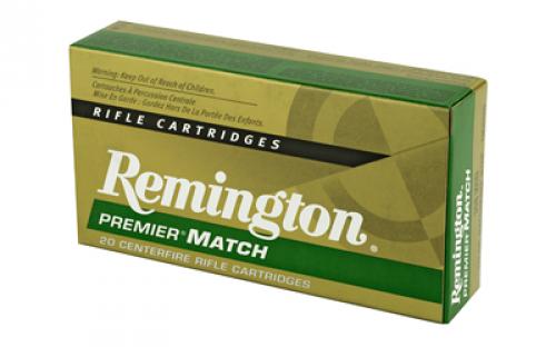 Remington Premier Match, 308 Winchester, 175 Grain, Hollow Point, 20 Round Box 21486