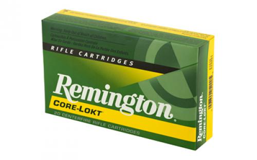 Remington Core Lokt, 25-06 REM, 120 Grain, Pointed Soft Point, 20 Round Box 21515