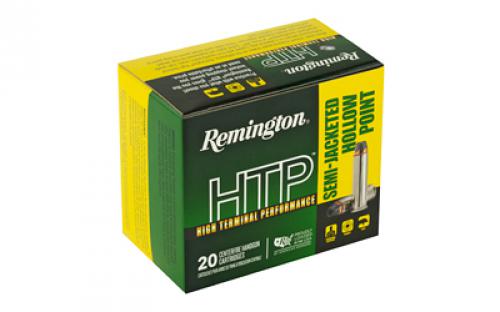 Remington High Terminal Performance, 38 Special +P, 125 Grain, Semi Jacketed Hollow Point, 20 Round Box 22303