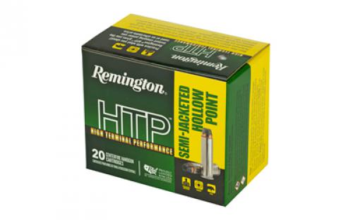 Remington High Terminal Performance, 38 Special +P, 125 Grain, Semi Jacketed Hollow Point, 20 Round Box 22303