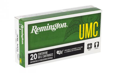 Remington UMC, 308 Winchester, 150 Grain, Full Metal Jacket, 20 Round Box 23715