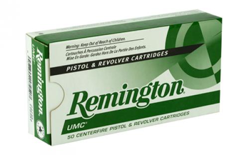 Remington UMC, 40 S&W, 165 Grain, Full Metal Jacket, 50 Round Box 23746