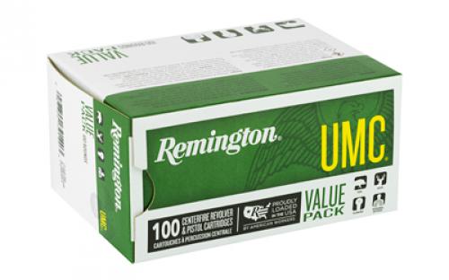 Remington UMC, 357 Magnum, 125 Grain, Semi Jacketed Hollow Point, Value Pack, 100 Round Box R23970