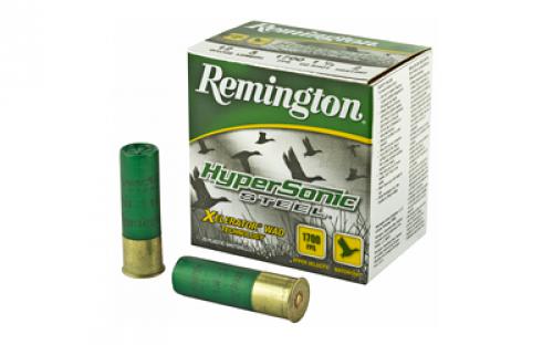 Remington HyperSonic, 12 Gauge, 3, 1.25 oz., Steel, #2, Lead Free, 25 Round Box 26775