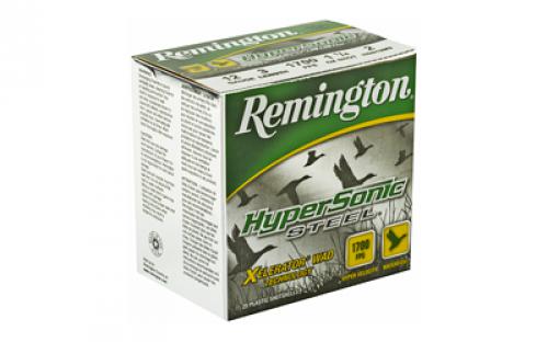 Remington HyperSonic, 12 Gauge, 3", 1.25 oz., Steel, #2, Lead Free, 25 Round Box 26775