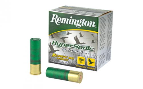 Remington HyperSonic, 12 Gauge, 3, 1.25 oz., Steel, #4, Lead Free, 25 Round Box 26777