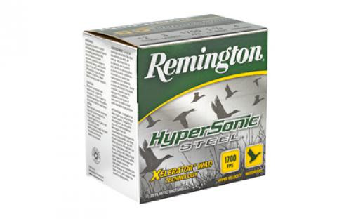 Remington HyperSonic, 12 Gauge, 3", 1.25 oz., Steel, #4, Lead Free, 25 Round Box 26777