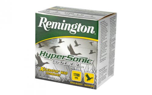 Remington HyperSonic, 12 Gauge, 3", 1.25 oz., Steel, #4, Lead Free, 25 Round Box 26777