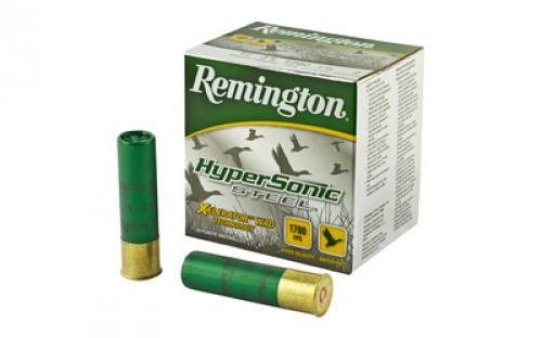 Remington HyperSonic, 12 Gauge, 3.5, 1.375 oz., Steel, #2, Lead Free, 25 Round Box 26795