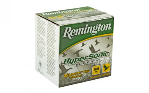 Remington HyperSonic, 12 Gauge, 3.5", 1.375 oz., Steel, #2, Lead Free, 25 Round Box 26795