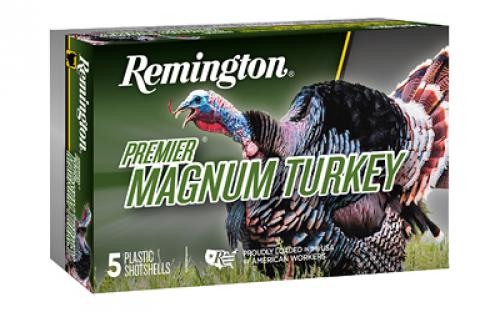 Remington Magnum Turkey, 12 Gauge 3, #5, 2oz, Copper, 5 Rounds Per Box 26803