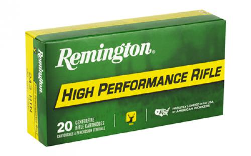 Remington High Performance, 243 Winchester, 80 Grain, Pointed Soft Point, 20 Round Box 27800