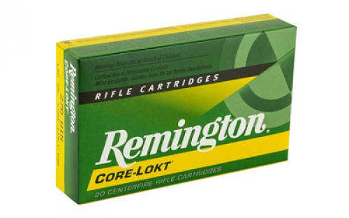 Remington Core Lokt, 270 Winchester, 130 Grain, Pointed Soft Point, 20 Round Box 27808