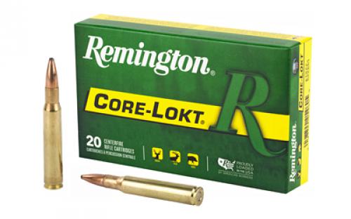 Remington Core Lokt, 30-06, 150 Grain, Pointed Soft Point, 20 Round Box 27826