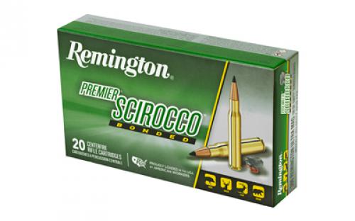 Remington Premier Scirocco Bonded, 300 Remington Ultra Magnum, 180 Grain, Polymer Tip, 20 Round Box 27936