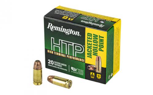 Remington High Terminal Performance, 9MM +P, 115 Grain, Jacketed Hollow Point, 20 Round Box 28293