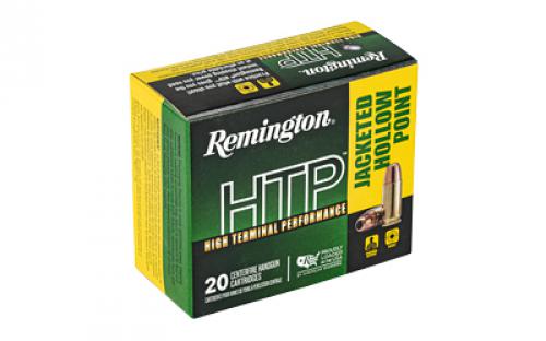 Remington High Terminal Performance, 9MM +P, 115 Grain, Jacketed Hollow Point, 20 Round Box 28293