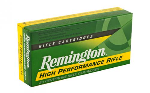 Remington High Performance, 223 Remington, 55 Grain, Pointed Soft Point, 20 Round Box 28399