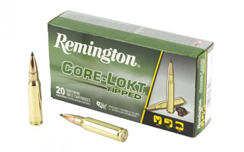 Remington CORE-LOKT, TIPPED, 308 Winchester, 165 Grain, Polymer Tip, 20 Round Box 29044