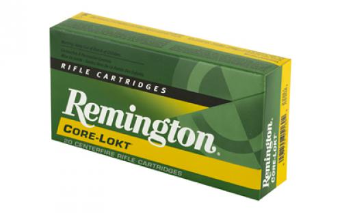 Remington Core Lokt, 6MM REM, 100 Grain, Pointed Soft Point, 20 Round Box 29051