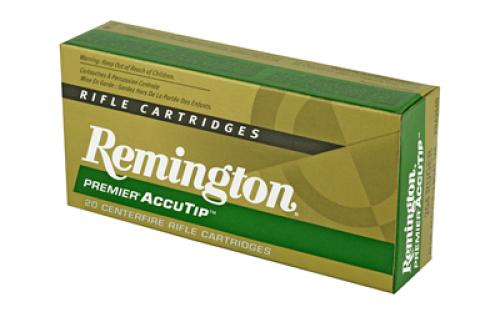 Remington Premier Accutip, 204 Ruger, 40 Grain, Accutip, Boat Tail, 20 Round Box 29220