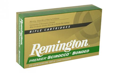 Remington Premier Scirocco Bonded, 7MM Remington, 150 Grain, Polymer Tip, 20 Round Box 29316