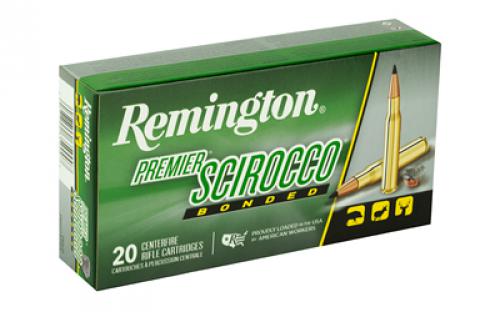 Remington Premier Scirocco Bonded, 243 Winchester, 90 Grain, Polymer Tip, 20 Round Box 29320