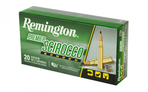 Remington Premier Scirocco Bonded, 243 Winchester, 90 Grain, Polymer Tip, 20 Round Box 29320