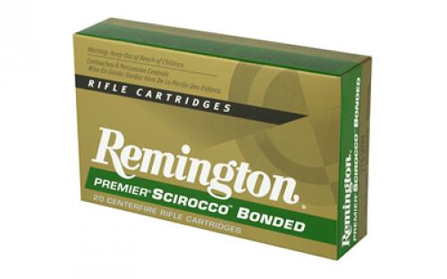 Remington Premier Scirocco Bonded, 270 Winchester, 130 Grain, Polymer Tip, 20 Round Box 29322