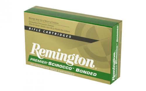 Remington Premier Scirocco Bonded, 300 Win Magnum, 180 Grain, Polymer Tip, 20 Round Box R29330