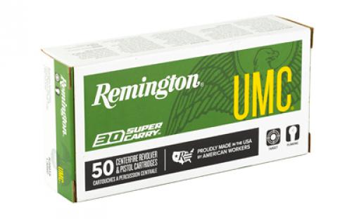 Remington UMC, 30 Super Carry, 100 Grain, Full Metal Jacket, 50 Round Box R20015