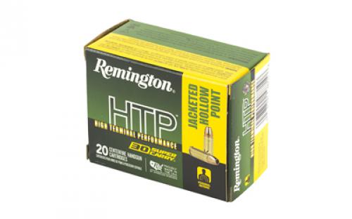 Remington High Terminal Performance, 30 Super Carry, 100 Grain, Jacketed Hollow Point, 20 Round Box R20019