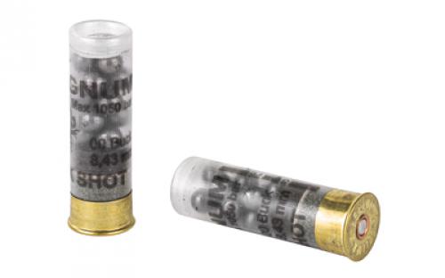 Sellier & Bellot Shotshell, 12 Gauge, 3", 00 Buck, 15 Pellets, 10 Round Box SB12BSA