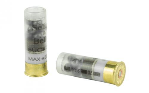 Sellier & Bellot Shotshell, 12 Gauge, 2.75", 00 Buck, 9 Pellets, 10 Round Box SB12BSJ