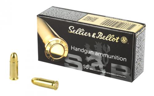 Sellier & Bellot Pistol 25ACP, 50 Grain, Full Metal Jacket, 50 Round Box SB25A