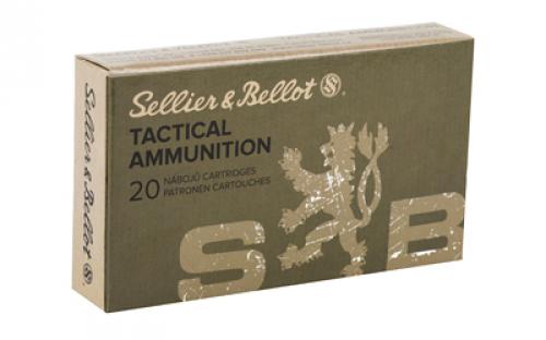 Sellier & Bellot Rifle, 300 Blackout, 124 Grain, Full Metal Jacket, 20 Round Box SB300BLKA