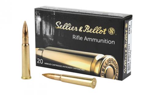 Sellier & Bellot Rifle, 303 British, 180 Grain, Full Metal Jacket, 20 Round Box SB303A