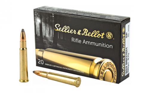 Sellier & Bellot Rifle, 303 British, 150 Grain, Soft Point, 20 Round Box SB303B