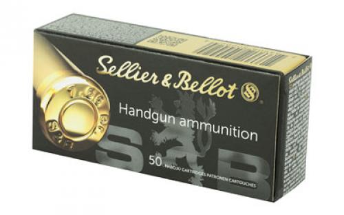 Sellier & Bellot Pistol, 32ACP, 73 Grain, Full Metal Jacket, 50 Round Box SB32A