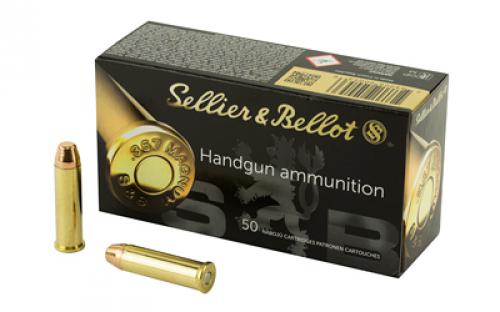 Sellier & Bellot Pistol, 357MAG, 158 Grain, Full Metal Jacket, 50 Round Box SB357A