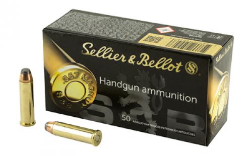 Sellier & Bellot Pistol, 357MAG, 158 Grain, Soft Point, 50 Round Box SB357B