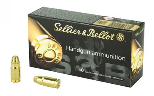 Sellier & Bellot Pistol, 357SIG, 140 Grain, Full Metal Jacket, 50 Round Box SB357SIG