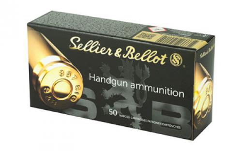 Sellier & Bellot Pistol, 357SIG, 140 Grain, Full Metal Jacket, 50 Round Box SB357SIG