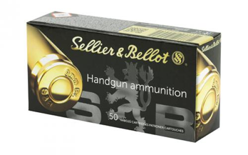 Sellier & Bellot Pistol, 380ACP, 92 Grain, Full Metal Jacket, 50 Round Box SB380A