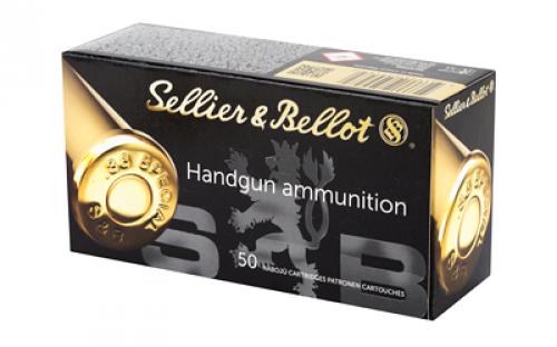 Sellier & Bellot Pistol, 38 Special, 158 Grain, Full Metal Jacket, 50 Round Box SB38P