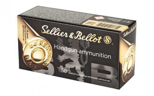 Sellier & Bellot Pistol, 44 Mag, 240 Grain, Semi Jacketed Hollow Point, 50 Round Box SB44C